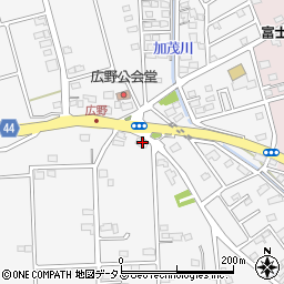 静岡県磐田市富丘307周辺の地図
