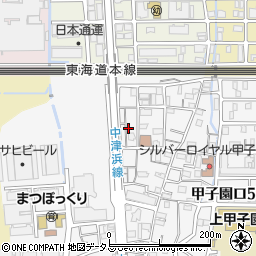 ＰＡＬＯＳ甲子園口周辺の地図