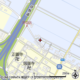 三重県津市河辺町227周辺の地図