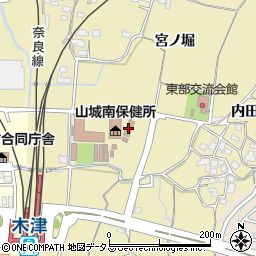 相楽会館周辺の地図