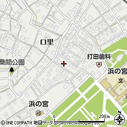 兵庫県加古川市尾上町口里周辺の地図