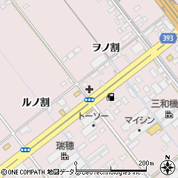 愛知県豊橋市神野新田町ヲノ割16周辺の地図
