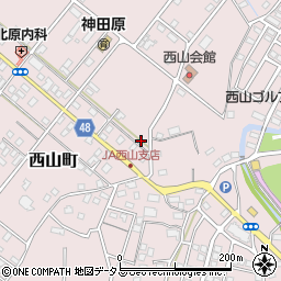 静岡県浜松市中央区西山町2140周辺の地図