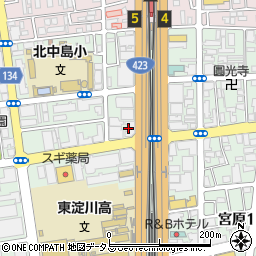 アルナ輸送機用品株式会社　大阪営業所周辺の地図