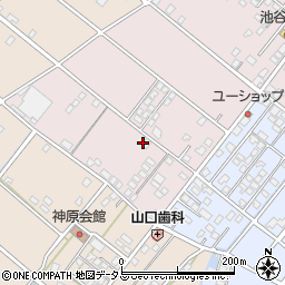 静岡県浜松市中央区西山町2478周辺の地図