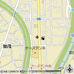 静岡県菊川市加茂6088周辺の地図