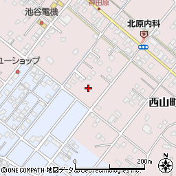 静岡県浜松市中央区西山町2424周辺の地図