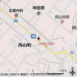 静岡県浜松市中央区西山町2233周辺の地図