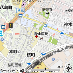 京阪神住宅販売株式会社周辺の地図