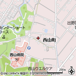 静岡県浜松市中央区西山町713周辺の地図