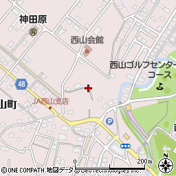 静岡県浜松市中央区西山町2137周辺の地図