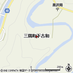 島根県浜田市三隅町下古和周辺の地図