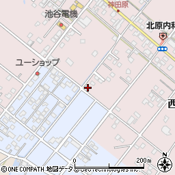 静岡県浜松市中央区西山町2428周辺の地図