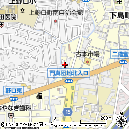 大阪府門真市下島町21-47周辺の地図