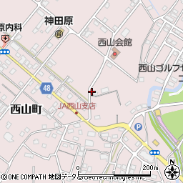 静岡県浜松市中央区西山町2138周辺の地図