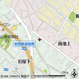愛知県豊橋市岩屋町岩屋下26周辺の地図