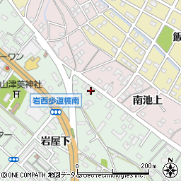 愛知県豊橋市岩屋町岩屋下26周辺の地図