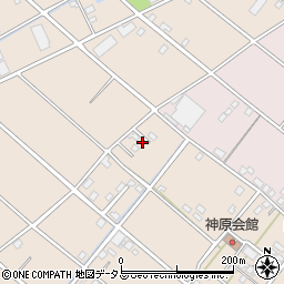 静岡県浜松市中央区神原町713-2周辺の地図