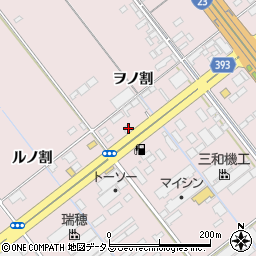 愛知県豊橋市神野新田町ヲノ割20周辺の地図