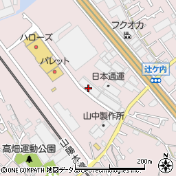 日本通運株式会社　加古川支店・加古川事業所周辺の地図