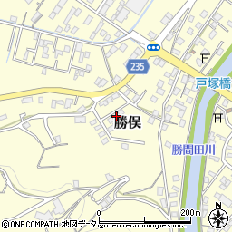 静岡県牧之原市勝俣1856-12周辺の地図