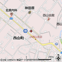 静岡県浜松市中央区西山町2234周辺の地図
