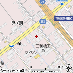 ショックウェーブ豊橋店周辺の地図