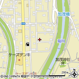 静岡県菊川市加茂6160周辺の地図