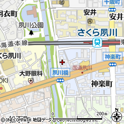 レグルス桜夙川周辺の地図