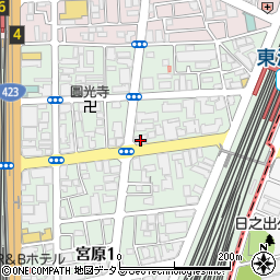 田村鍼灸整骨院周辺の地図