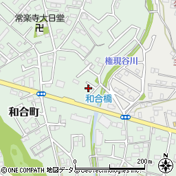 静岡県浜松市中央区和合町265周辺の地図