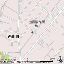 静岡県浜松市中央区西山町99周辺の地図