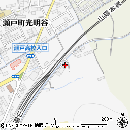 岡山県岡山市東区瀬戸町光明谷105周辺の地図