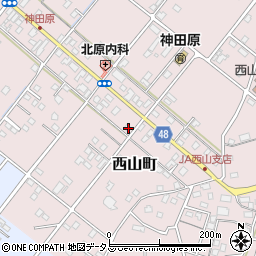 静岡県浜松市中央区西山町2253周辺の地図