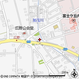 静岡県磐田市富丘236-2周辺の地図