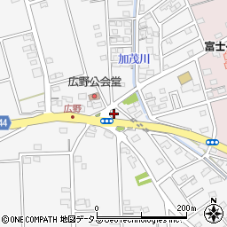 静岡県磐田市富丘232周辺の地図