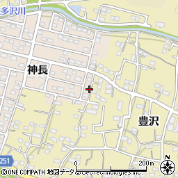 静岡県袋井市神長38-8周辺の地図