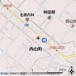 静岡県浜松市中央区西山町2251周辺の地図