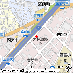 大林道路株式会社　プラント周辺の地図