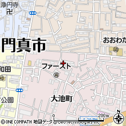 Ｋテラス大和田周辺の地図