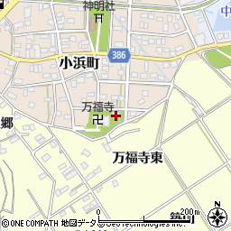 愛知県豊橋市小浜町171周辺の地図