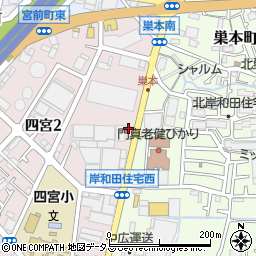 有限会社阪奈応用設計周辺の地図