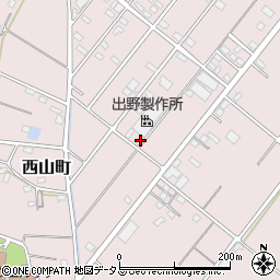静岡県浜松市中央区西山町2483周辺の地図