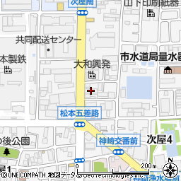 シャルム五反田周辺の地図