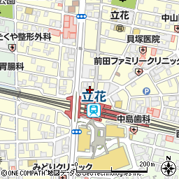 辰川履物店周辺の地図