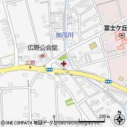 静岡県磐田市富丘236周辺の地図