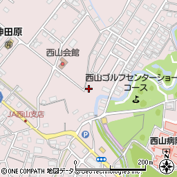 静岡県浜松市中央区西山町861周辺の地図
