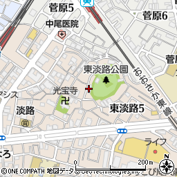 桂ハイム１周辺の地図