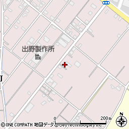 静岡県浜松市中央区西山町41周辺の地図