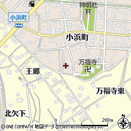 愛知県豊橋市小浜町102周辺の地図